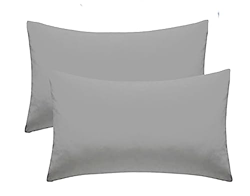 Charcoal Pillow Covers Poly Cotton