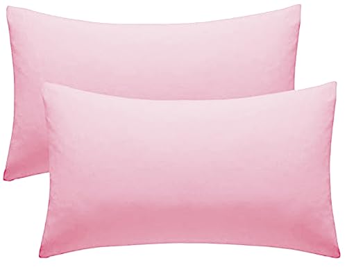 Pink Pillow Covers Poly Cotton