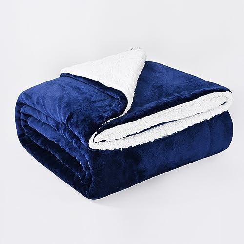 Sherpa Blanket Fleece Bed Throw Single Double & King size