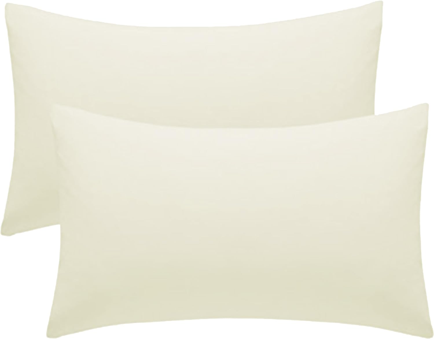 Cream Pillow Covers Poly Cotton