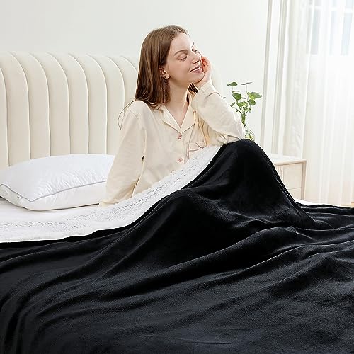 Sherpa Blanket Fleece Bed Throw Single Double & King size