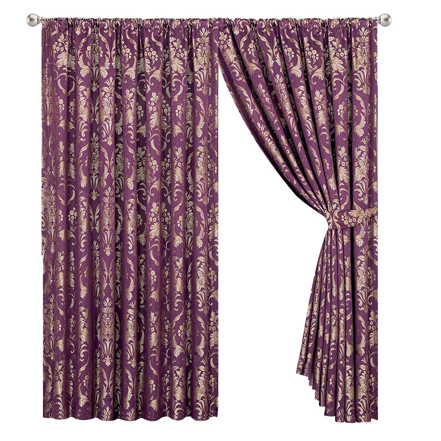 Jacquard Bedroom Curtains