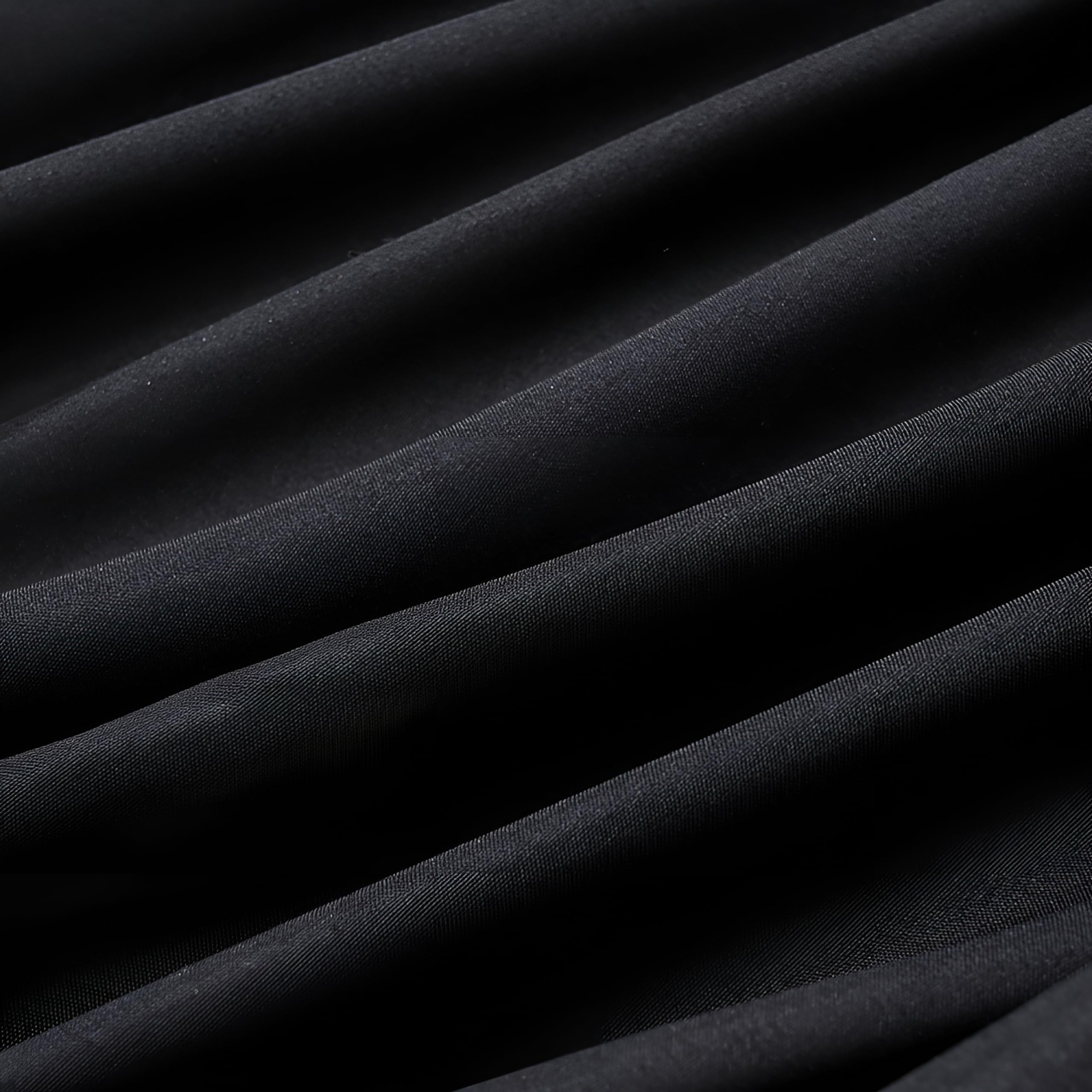 Black Pillow Covers Poly Cotton