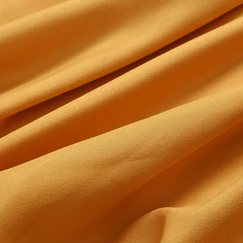 Ochre Pillow Covers Poly Cotton