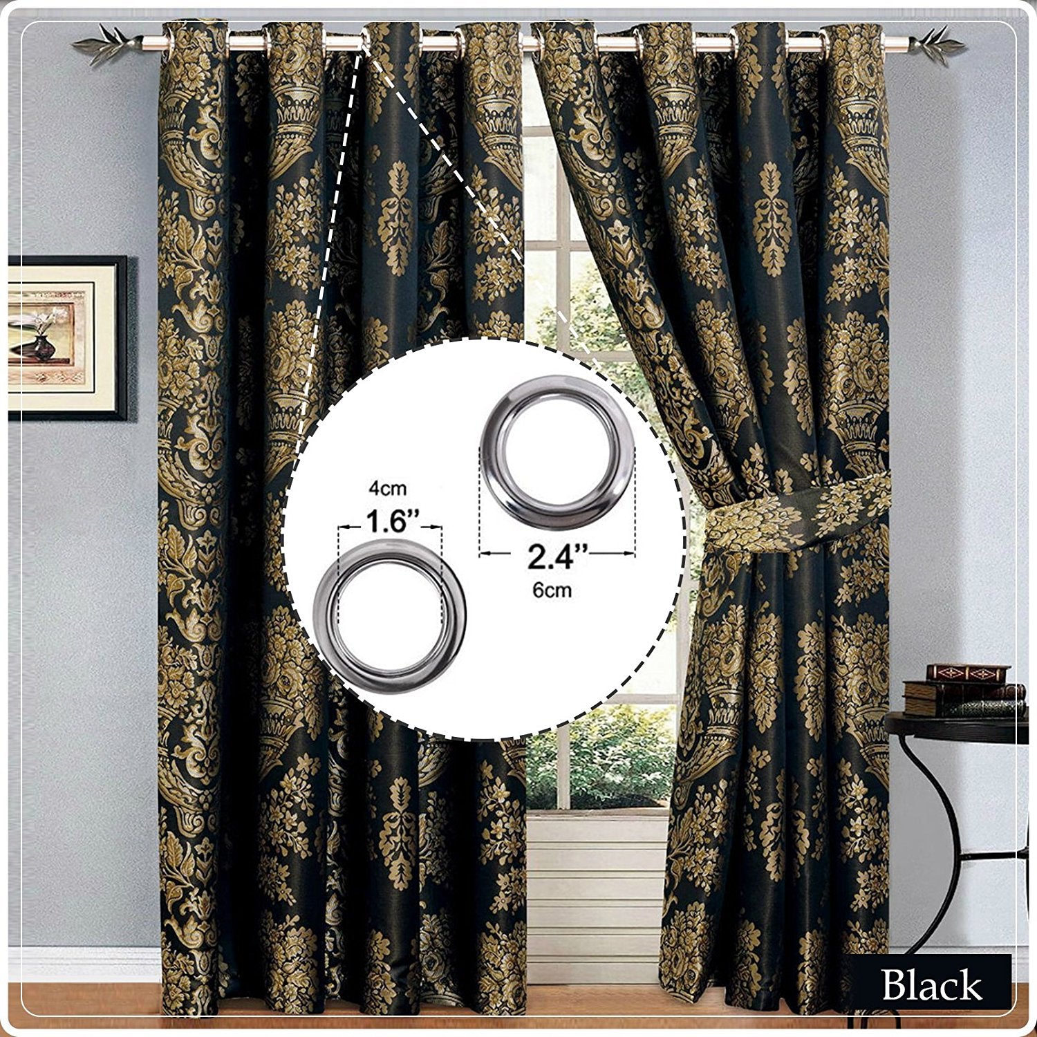 Jacquard Bedroom Curtains