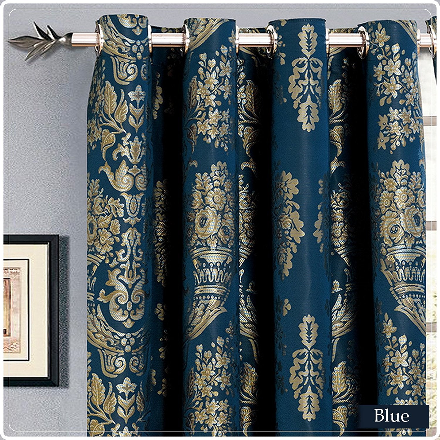 Jacquard Bedroom Curtains