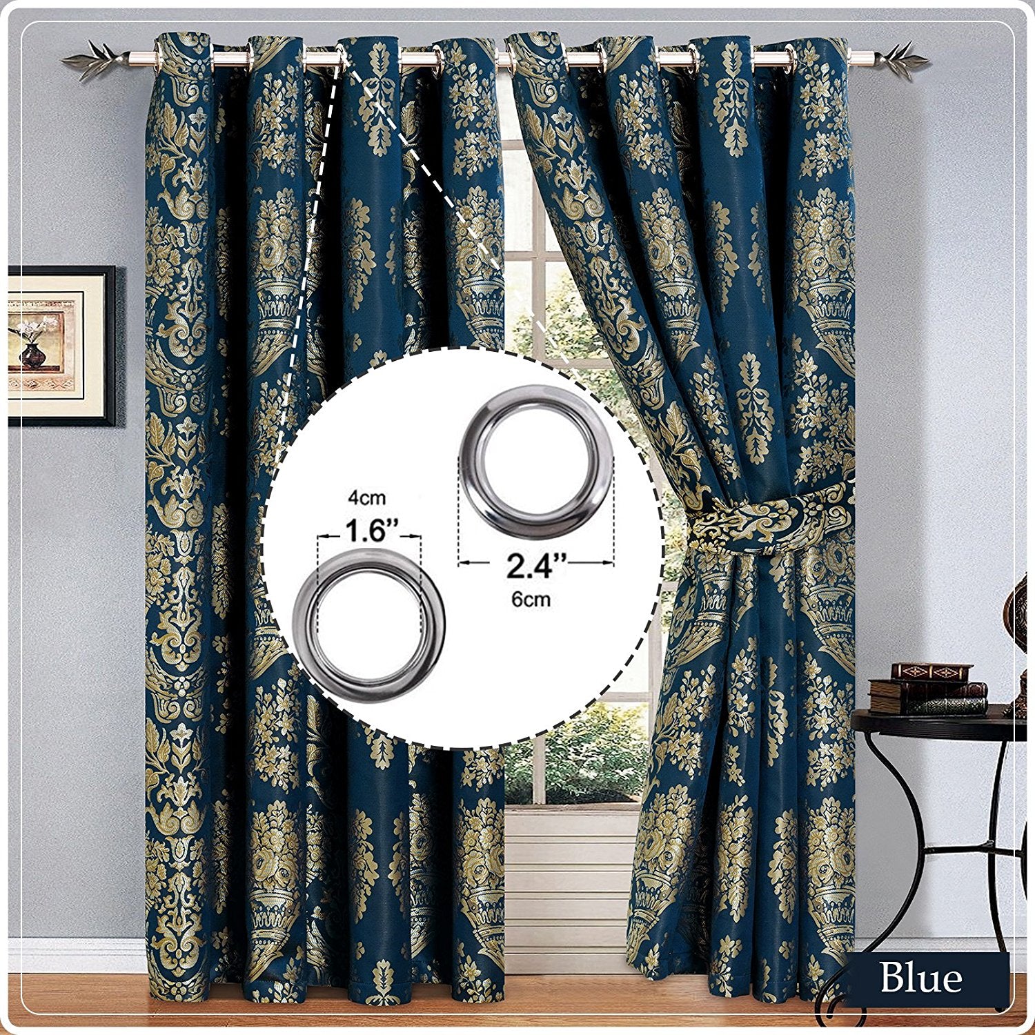 Jacquard Bedroom Curtains