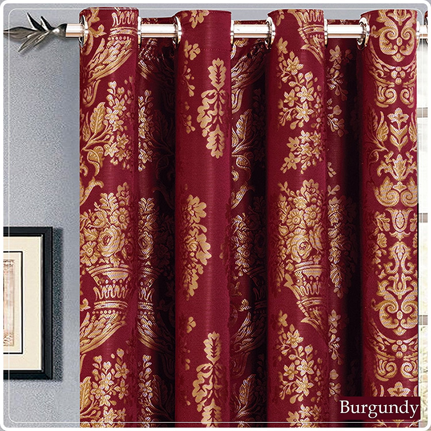 Jacquard Bedroom Curtains