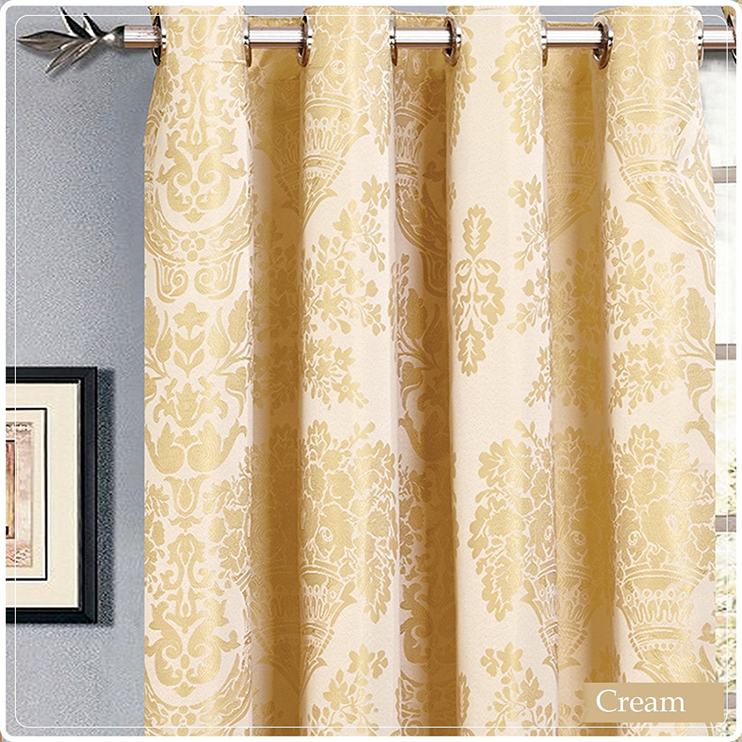 Jacquard Bedroom Curtains